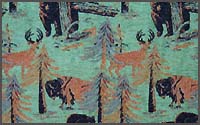 Wilderness, Pine (055) Western Upholstery Fabric